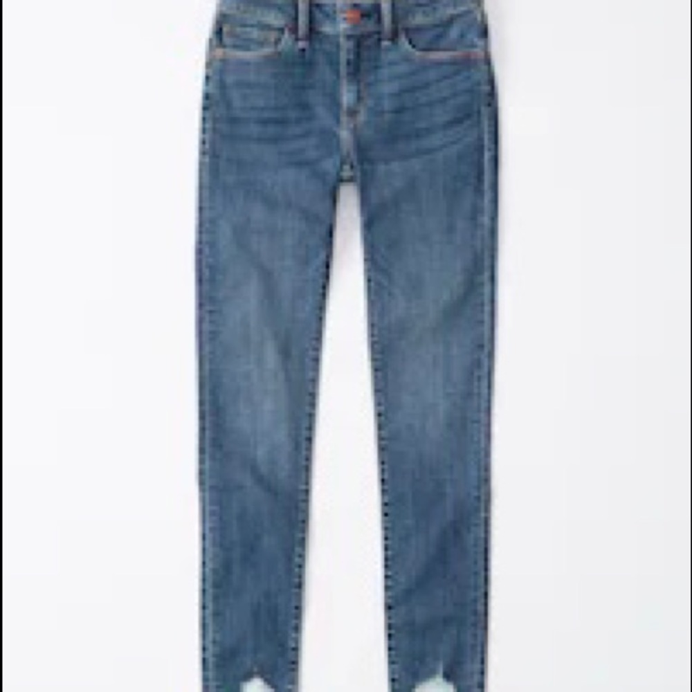 Abercrombie Mid Rise Super Skinny Ankle Jeans Sz 16R